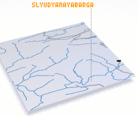 3d view of Slyudyanaya Barga