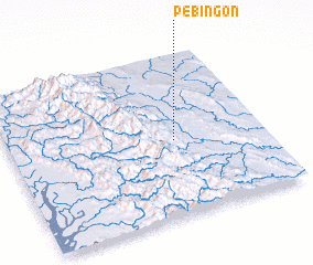 3d view of Pebingon