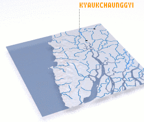 3d view of Kyaukchaunggyi