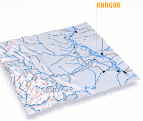 3d view of Kangon