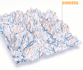 3d view of Donkeng