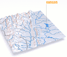 3d view of Kangon