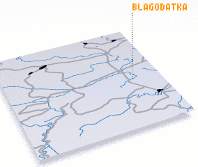 3d view of Blagodatka