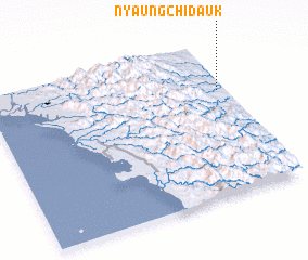 3d view of Nyaung-chi-dauk