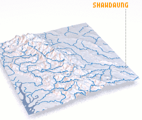 3d view of Shawdaung