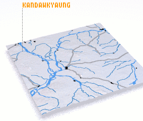 3d view of Kandawkyaung