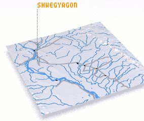 3d view of Shwegyagon