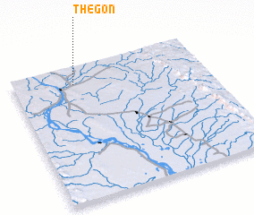 3d view of Thègon