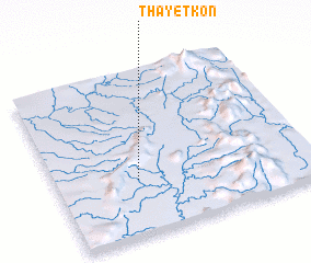 3d view of Thayetkon