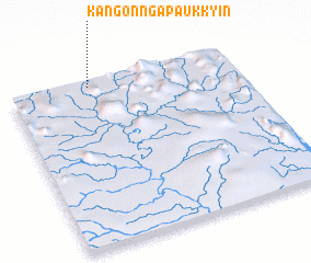 3d view of Kangôn Ngapaukkyin