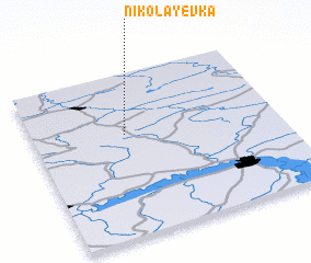 3d view of Nikolayevka