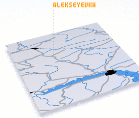 3d view of (( Alekseyevka ))