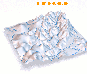 3d view of Hkamkaw Langma