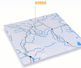 3d view of Konde