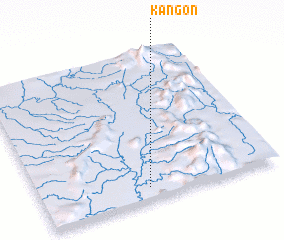 3d view of Kangon