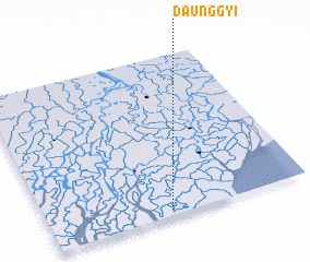 3d view of Daunggyi