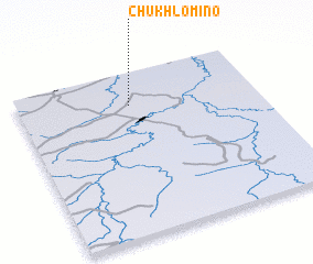 3d view of Chukhlomino