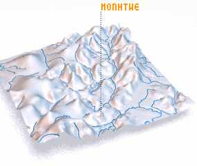 3d view of Monhtwe