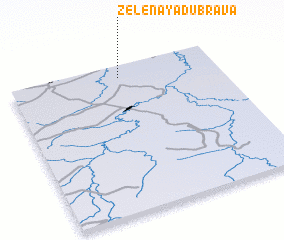 3d view of Zelënaya Dubrava