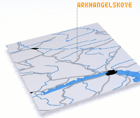 3d view of Arkhangel\