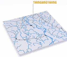 3d view of Thingangyaung