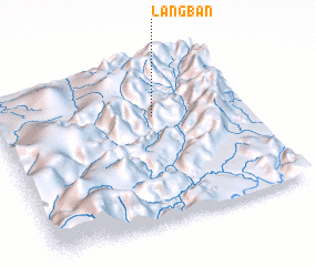 3d view of Langbān