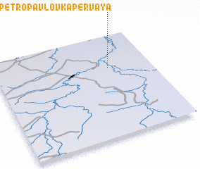 3d view of Petropavlovka Pervaya