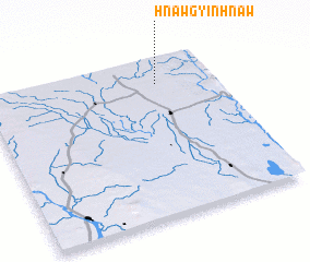 3d view of Hnawgyin Hnaw
