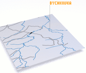 3d view of Bychkovka