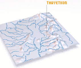 3d view of Thayetkon