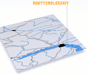 3d view of (( Novyy Smolenskiy ))