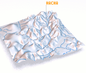 3d view of Hacha