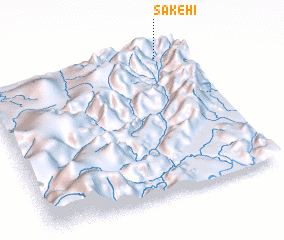 3d view of Sake Hi