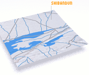 3d view of Shibandun