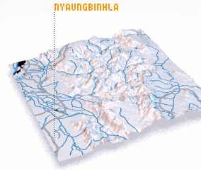 3d view of Nyaungbinhla