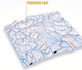 3d view of Thamingyan