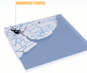 3d view of Kawhmugyaung