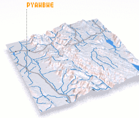 3d view of Pyawbwe