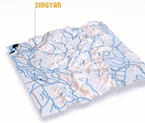 3d view of Singyan