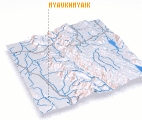 3d view of Myaukhmyaik