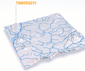 3d view of Thaunggyi