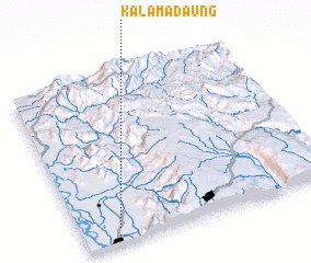 3d view of Kalamadaung