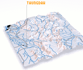 3d view of Taungdaw