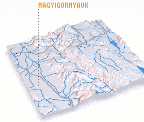 3d view of Magyigon Myauk