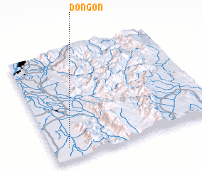 3d view of Dongon