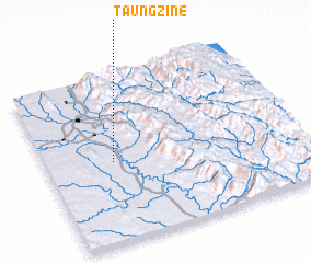 3d view of Taungzin-e