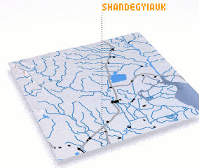 3d view of Shandēgyi-auk