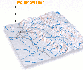 3d view of Kyauksayitkon