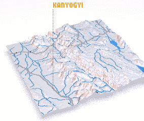 3d view of Kanyogyi