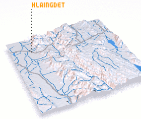 3d view of Hlaingdet